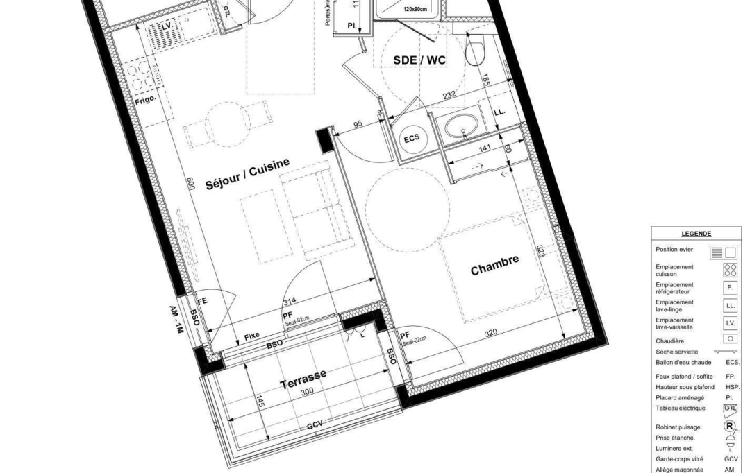 Annonces ALBIGNY : Appartement | LYON (69003) | 41 m2 | 320 000 € 