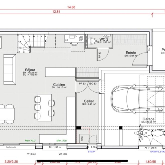  Annonces ALBIGNY : Maison / Villa | MARCY (69480) | 132 m2 | 736 000 € 