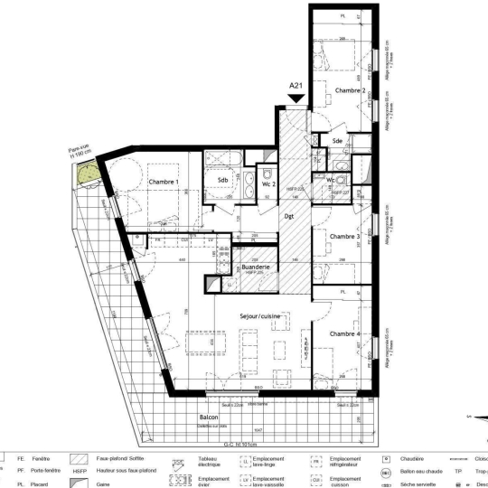  Annonces ALBIGNY : Appartement | LYON (69009) | 130 m2 | 610 000 € 