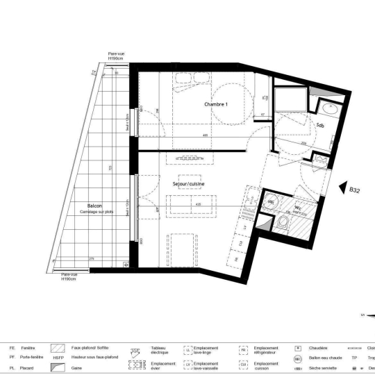  Annonces ALBIGNY : Apartment | LYON (69009) | 42 m2 | 308 000 € 