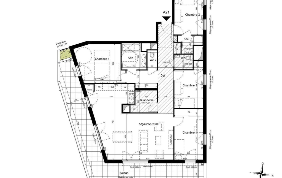 Annonces ALBIGNY : Apartment | LYON (69009) | 130 m2 | 610 000 € 