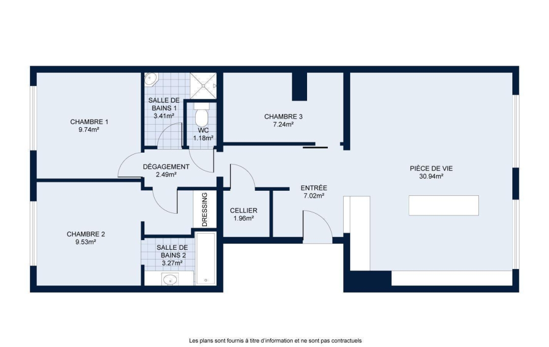 Annonces ALBIGNY : Apartment | LYON (69007) | 75 m2 | 441 000 € 