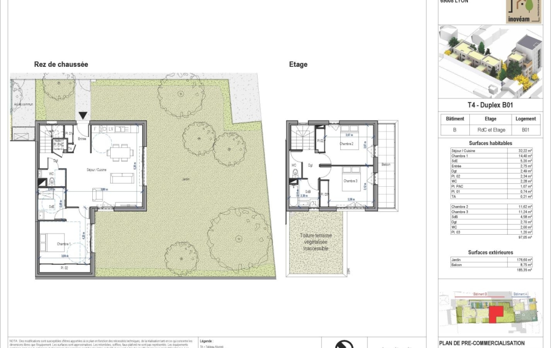 Annonces ALBIGNY : Maison / Villa | LYON (69008) | 91 m2 | 497 000 &euro; 